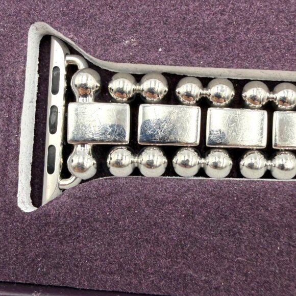 LAGOS Smart Caviar Stainless Steel Apple Watch Band – Size Small/Medium - Picture 5 of 7